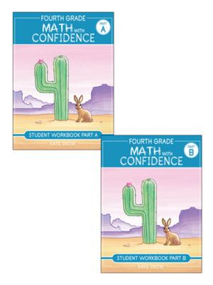 Fourth Grade Math with Confidence Student Workbook Bundle