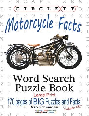 Circle It, Motorcycle Facts, Word Search, Puzzle Book