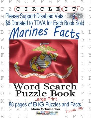 Circle It, US Marine Corps Facts, Word Search, Puzzle Book