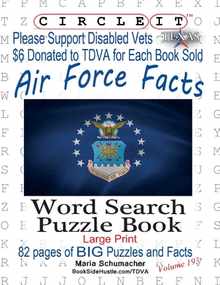 Circle It, Air Force Facts, Word Search, Puzzle Book