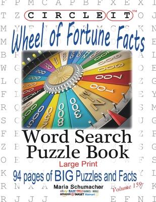 Circle It, Wheel of Fortune Facts, Word Search, Puzzle Book