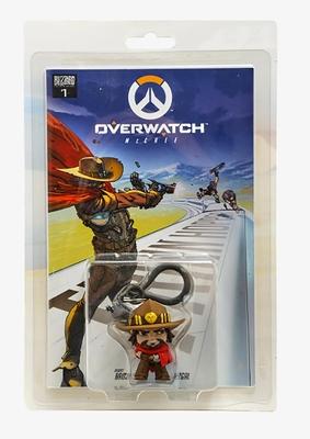 Overwatch McCree Comic Book and Backpack Hanger