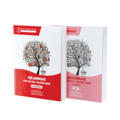 Red Bundle for the Repeat Buyer: Includes Grammar for the Well-Trained Mind Red Workbook and Key Subscription