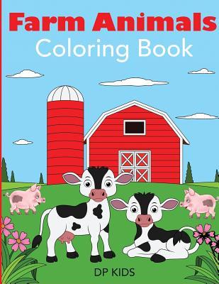 Farm Animals Coloring Book