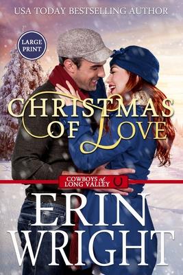 Christmas of Love: A Small Town Holiday Western Romance (Large Print)