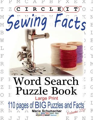 Circle It, Sewing Facts, Word Search, Puzzle Book