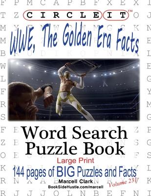 Circle It, WWE, The Golden Era Facts, Word Search, Puzzle Book