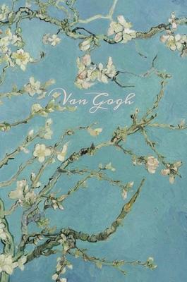 Van Gogh: Almond Blossoms, Hardcover Journal Writing Notebook Diary with Dotted Grid, Lined, & Blank Vintage Paper Style Pages