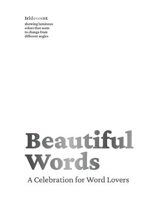 Beautiful Words: A Celebration for Word Lovers