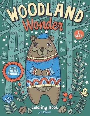 Woodland Wonder: Cozy Forest Animals Coloring Book