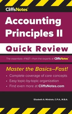 CliffsNotes Accounting Principles II: Quick Review