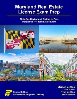 Maryland Real Estate License Exam Prep: All-in-One Review and Testing to Pass Maryland's PSI Real Estate Exam Subscription