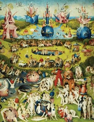 Hieronymus Bosch Planner 2025: The Garden of Earthly Delights Organizer Calendar Year January-December 2025 (12 Months) Northern Renaissance Painting