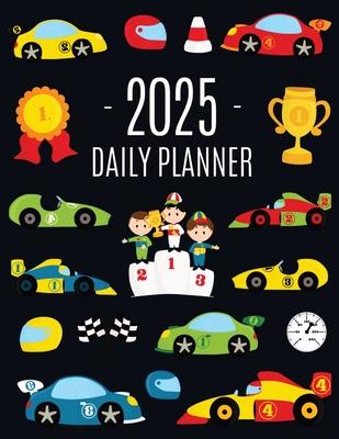 Race Car Planner 2025: For All Your Weekly Appointments! 12 Months Daily Organizer with Cool Automobiles (January-December)