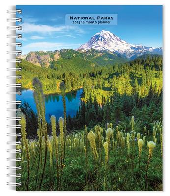 National Parks 2025 6 X 7.75 Inch Spiral-Bound Wire-O Weekly Engagement Planner Calendar New Full-Color Image Every Week