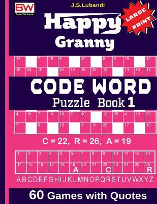 Happy Granny (CODE WORD) Puzzle Book