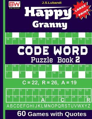 Happy Granny (CODE WORD) Puzzle Book