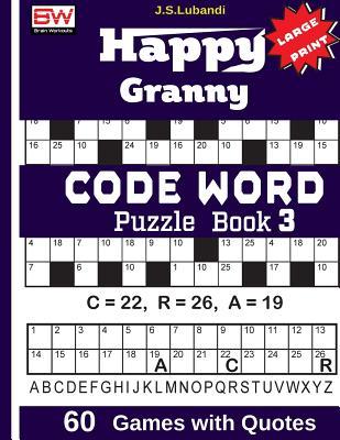 Happy Granny (CODE WORD) Puzzle Book