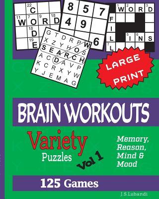 BRAIN WORKOUTS (Variety) Puzzles Vol 1