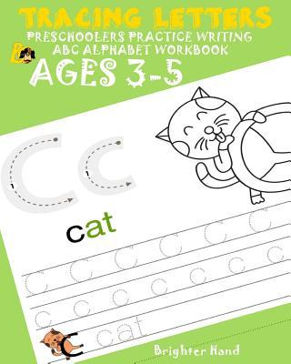 Tracing Letter Preschoolers Practice Writing ABC Alphabet Workbook*Kids Ages 3-5: Large Print