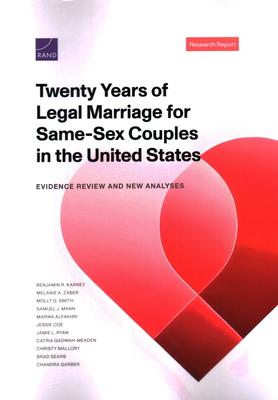 Twenty Years of Legal Marriage for Same-Sex Couples in the United States: Evidence Review and New Analyses