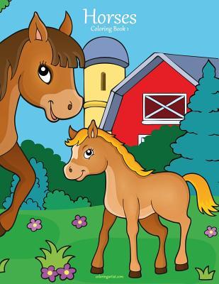 Horses Coloring Book 1