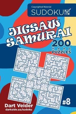 Sudoku Jigsaw Samurai - 200 Hard Puzzles 9x9 (Volume 8)