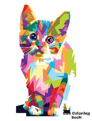 Cat Coloring Book: 40 Pages Cat Coloring Book for Kids, Cute Kawaii Coloring Books, Cat Coloring Books for Adults Relaxation, Cat Book