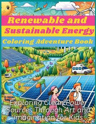 Renewable and Sustainable Energy Coloring Adventure Book: Exploring Clean Power Sources Through Art and Imagination for Kids