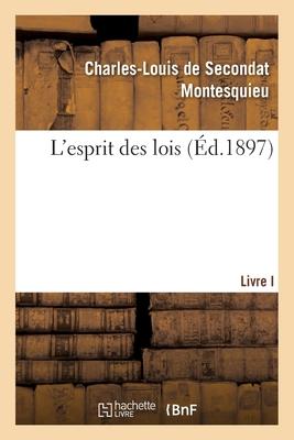 L'Esprit Des Lois