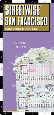 Streetwise San Francisco Map - Laminated City Center Street Map of San Francisco, California