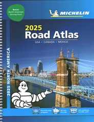 Michelin North America Road Atlas 2025: USA - Canada - Mexico Subscription