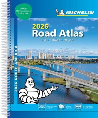 Michelin North America Road Atlas 2026: Usa, Canada, Mexico Subscription