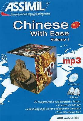 Pack MP3 Chinese 1 with Ease (Book + 1cd MP3): Chinese 1 Self-Learning Method