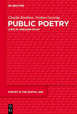 Public Poetry: Lyrik Im Urbanen Raum Subscription