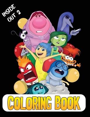 Inside 2 Out Coloring Book: Inside 0ut Ultimate coloring book for all ages