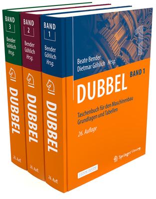 Dubbel Taschenbuch Fr Den Maschinenbau Set 1-3 Subscription