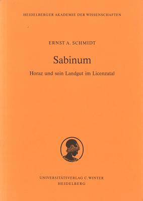 Sabinum: Horaz Und Sein Landgut Im Licenzatal Subscription