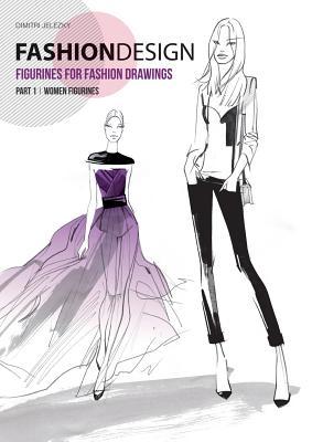 FASHION DESIGN - Figurines for fashion drawings - Part 1 women figurines Subscription