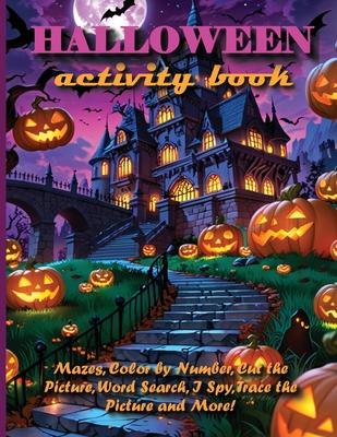 HALLOWEEN Activity Book For Kids 5+