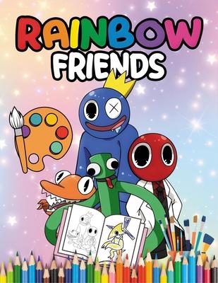 Rainbow Friends coloring book: 2024 Edition Unique Characters for Creative Kids and Teens Ages 4-12