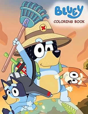 Bluey Coloring Book