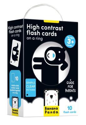 High Contrast Flash Cards on a