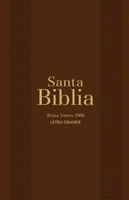 Biblia Rvr 1960 Letra Grande Tamao Manual Marrn Con Cierre E ndice (Bible Rvr 1960 Large Print Handsize Leatherlike Brown Indexed with Zipper (Span Subscription