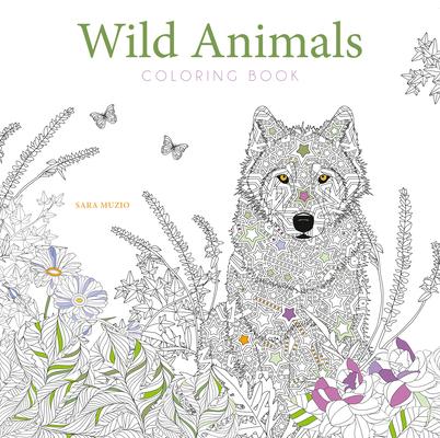 Wild Animals Coloring Book