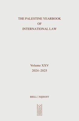 Palestine Yearbook of International Law (2024-2025) Subscription