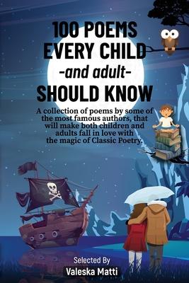 100 Poems Every Child -and adult- Should Know: A collection of poems by some of the most famous authors, that will make both children and adults fall