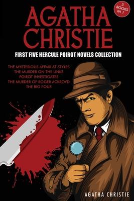 Agatha Christie First Five Hercule Poirot Novels Collection: The Mysterious Affair at Styles, The Murder on the Links, Poirot Investigates, The Murder