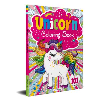 101 Unicorn Colouring Book: Fun Activity Colouring Book for Children