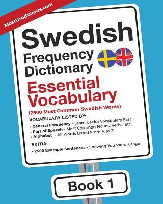 Swedish Frequency Dictionary - Essential Vocabulary: 2500 Most Common Swedish Words